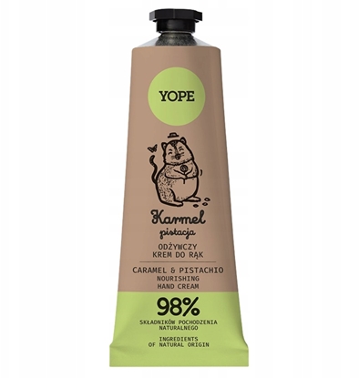 Picture of Yope YOPE odywczy krem do rk Karmel & Pistacja 50ml