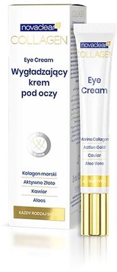 Изображение Yoskine NOVACLEAR Collagen Krem pod oczy wygadzaj. 15ml&