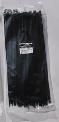Attēls no JAPRO Tama zaciskowa TK-12/3 CT120-2,5-C 120X2,5mm, Czarna100szt. (E01TK-01020100401)