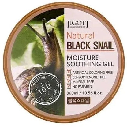 Picture of Jigott Natural Black Snail Moisture Soothing Gel 300 ml