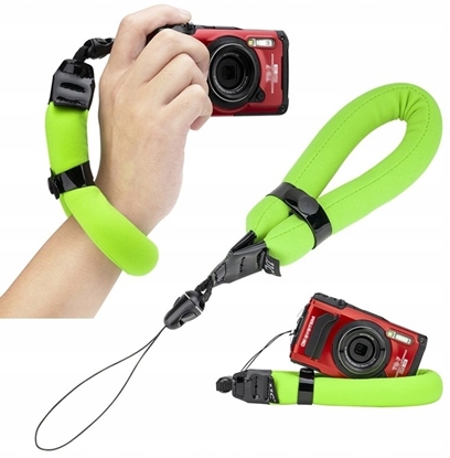 Attēls no JJC Pywajca Opaska Pasek Uchwyt Wypornociowy Na Rk Bojka Do Aparatu Kamery / St-8g / Zielony
