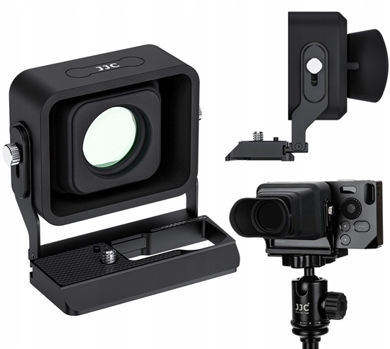 Picture of JJC Wizjer 3x Zoom Muszla Na Lcd Lupa Do Sigma Bf Arca Klips Typ Peak Design V3 / Lvf-bf Black