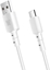 Изображение Kabel do transmisji danych i adowania Bonbon ze zczami USB/USB-C, 1 metr, biay