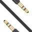 Изображение Kabel Fixed Jack 3.5mm - Jack 3.5mm 1 m czarny (FIXM-AUX-BK)