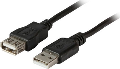 Picture of Kabel USB EFB USB-A - USB-A 1.8 m Czarny (K5248.1,8V2)