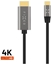 Attēls no Kabel USB Fixed USB-C - HDMI 2 m Szary (FIXHU-CHDMI-GR)