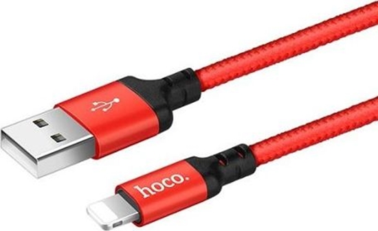 Picture of Kabel USB Foxconn USB-A - USB-C 1 m Czerwony Czarny (17461-uniw)