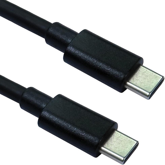 Изображение Kabel USB NEWLINK USB-C - USB-C 1 m Czarny (NLMOB-931-BK)