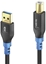 Изображение Kabel USB PureLink FlexInstall USB-A na USB-B kabel USB 2.0 480Mbps 3.00m