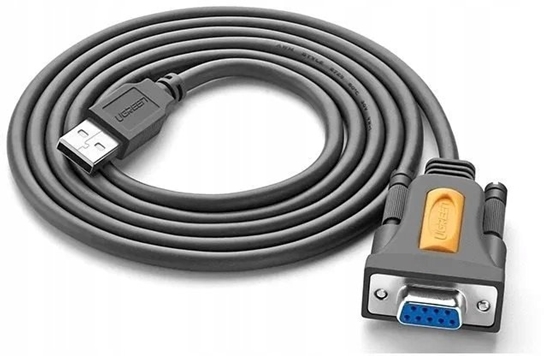 Picture of Kabel USB Ugreen USB-A - D-Sub (VGA) 1.5 m Szary (20201)