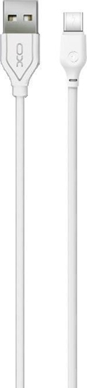 Изображение Kabel USB XO USB-A - USB-C 2 m Biay (GSM108313)