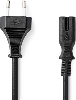 Attēls no Kabel zasilajcy Nedis Nedis CEGL11040BK50 kabel zasilajce Czarny 5 m C7 panel