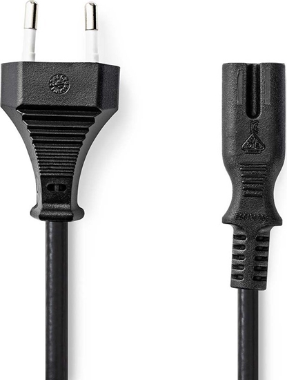 Picture of Kabel zasilajcy Nedis Nedis CEGL11040BK50 kabel zasilajce Czarny 5 m C7 panel