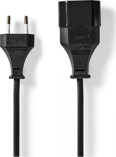 Picture of Kabel zasilajcy Nedis Nedis CEGL11085BK20 kabel zasilajce Czarny 2 m CEE7/16