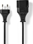 Picture of Kabel zasilajcy Nedis Nedis CEGL11085BK20 kabel zasilajce Czarny 2 m CEE7/16