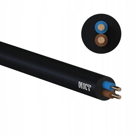 Изображение Kabel ziemny elektroenergetyczny YKY 2X2,5mm2 0,6/1kV bben NKT 112271071D0500