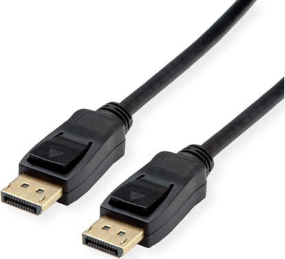 Изображение Kabelis DisplayPort v1.4, M / M, melns, 1.0m, Value