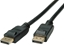 Изображение Kabelis DisplayPort v1.4, M / M, melns, 2.0m, Roline