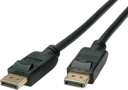 Attēls no Kabelis DisplayPort v1.4, M / M, melns, 3.0m,  Roline
