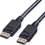 Изображение Kabelis DisplayPort, LSOH, M / M, melns, 10.0m, Value
