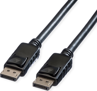 Attēls no Kabelis DisplayPort, M/M, 7.5m, melns, Roline