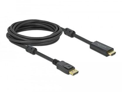Attēls no Kabelis DisplayPort1.2 > HDMI, 4K 60Hz, 5m, Delock