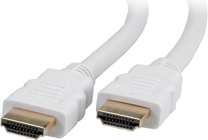 Attēls no Kabelis HDMI HS + Eth, AM - AM, balts, 3.0m, ROLINE