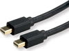 Picture of Kabelis miniDPv1.4 - miniDPv1.4, M/M, 1.0m, melns, Roline