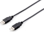 Attēls no Kabelis USB2.0 TypeA, M/M, 3.0m, melns, Equip