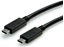 Изображение Kabelis USB3.2Gen2, PD, 20V5A,C-C, M/M, melns, 1.0m