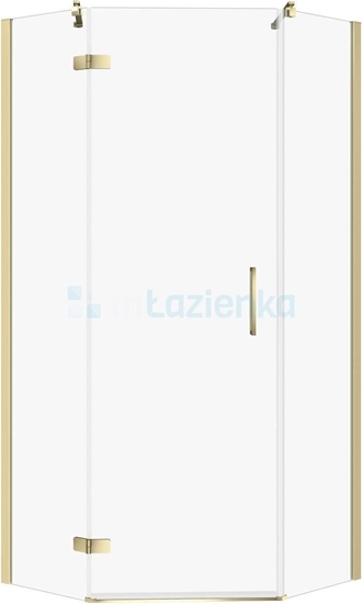 Picture of Cersanit KABINA PRYSZNICOWA PICIOKTNA CITY ZOTA 80X80X195 LEWA TRANS.