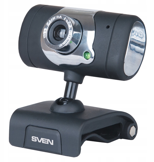 Изображение Kamera internetowa Sven SVEN IC-525 Kamera Internetowa USB z Mikrofonem 720P