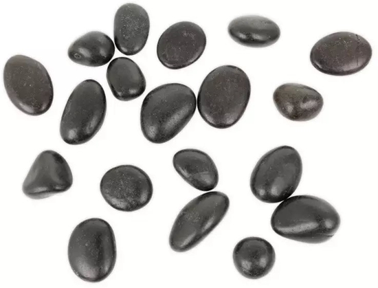 Picture of Kamienie polerowane Black Pebble 10-20 mm do akwarium terrarium, 10kg/OPAK