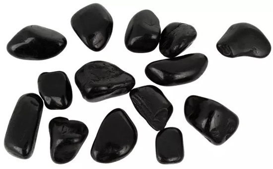 Picture of Kamienie polerowane Black Pebble IV 20-30mm do akwarium terrarium 10 kg/OPAK