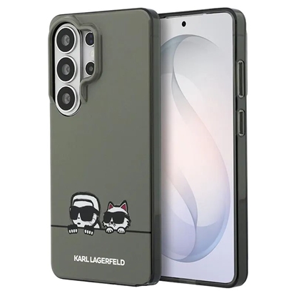 Attēls no Karl Lagerfeld Samsung Galaxy S26 Ultra IML Peekaboo Karl&Choupette With MagSafe Case Green