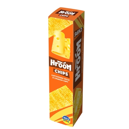 Picture of Kartupeļu plāksnes HROOM, ar siera garšu, 50g