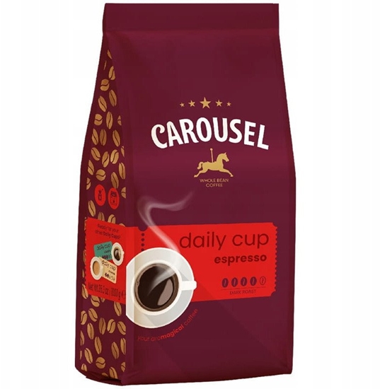 Picture of Kawa ziarnista CAROUSEL Carousel Daily Cup Espresso | 1kg | Ziarnista