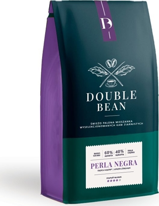 Picture of Kawa ziarnista Double Bean Double Perla Negra Speciality 1 kg