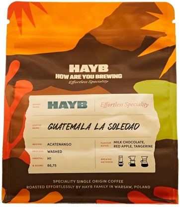 Attēls no Kawa ziarnista HAYB Guatemala La Soledad 250 g