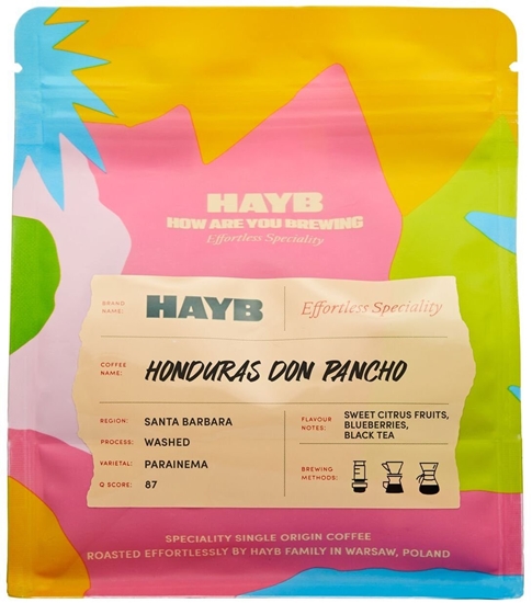 Изображение Kawa ziarnista HAYB Honduras Don Pancho 250 g