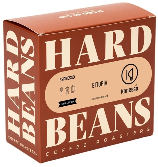 Picture of Kawa ziarnista Hard Beans Kawa ziarnista Hard Beans Etiopia Bitta Farm Espresso - KONESSO 250g