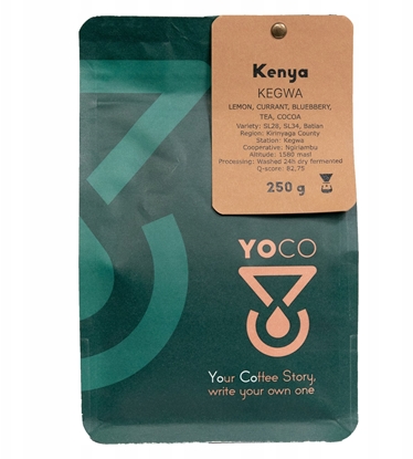 Picture of Kawa ziarnista YoCo Kawa ziarnista Kenya Kegwa Filter 250g