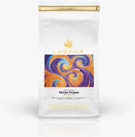 Picture of Kawa ziarnista LACAVA SPECIALTY COFFEE ROASTERY Kawa ziarnista LaCava Mexico Dragon 250g