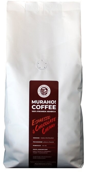 Picture of Kawa ziarnista Muraho! Kawa ziarnista RWANDA MURAHO! Espresso & Chocolate Cherry 1kg