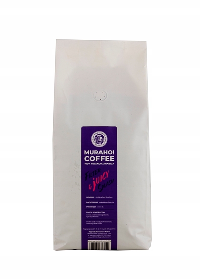 Изображение Kawa ziarnista Muraho! Kawa ziarnista RWANDA MURAHO! Filter & Juicy Splash 1kg