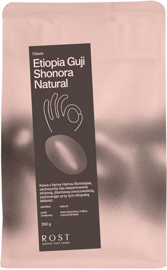 Picture of Kawa ziarnista ROST ROST kawa ziarnista Etiopia Guji Gemechu Shonora Filter 250 g