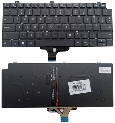 Изображение Keyboard DELL Latitude 7310, with backlight, US