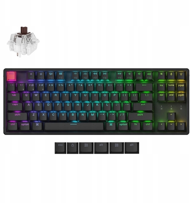 Изображение Klawiatura Keychron K8 QMK V2 Keychron Super Brown (K8X-J3)