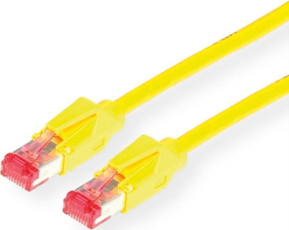 Picture of Kerpen Datacom KERPEN Patchkabel Kat.6 (Class E) S/F, MegaLine F6-90, HiRose TM21, LSOH, gelb, 3 m
