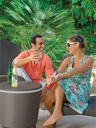 Picture of Keter Barek ogrodowy Curver Keter COOL BAR mokka - jasnoszary